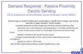 Demand Response: Passive Proximity Electric Sensing