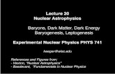 Lecture 20 Nuclear Astrophysics - Heeger Group | Experimental