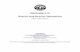 Helicopters in Search and Rescue Operations