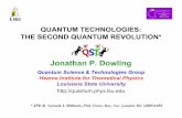 QUANTUM TECHNOLOGIES: THE SECOND QUANTUM REVOLUTION*