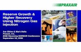 Reserve Growth & Higher Recovery Using Nitrogen Gas Injection