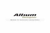 Module 15: Schematic Library Editor - Altium