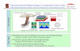 Nanostructured Metal-Organic Composite Solar Cells