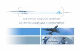 THE PRIVAT TELECOM NETWORK VSMPO-AVISMA Corporation