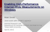 Enabling High-Performance Internet-Wide Measurements on