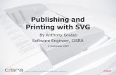 Publishing and Printing with SVG
