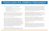 Tutor.com for Higher Education - Online Tutoring, Homework