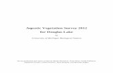 Aquatic Vegetation Survey 2012 for Douglas Lake