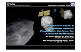 Advanced Solar and Nuclear Electric Propulsion for Asteroid