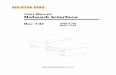 User Manual Network Interface - BIXOLON