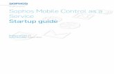 Sophos Mobile Control as a Service Startup guide