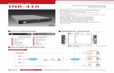 ACTi INR-410 200-Channel 8-Bay Rackmount Standalone NVR Datasheet