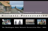 State Historic Preservation Plan - 2004-2009