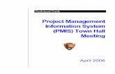 Project Management Information System (PMIS) Town Hall Meeting