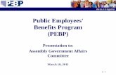 Public Employees' Benefits Program (PEBP)