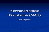 Network Address Translation (NAT) - VSB