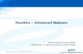 Rootkits â€“ Advanced Malware - Security Assessment