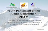Youth Parliament of the Alpine Convention YPAC