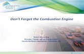 Donâ€™t Forget the Combustion Engine