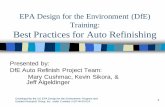 EPA Design for the Environment (DfE) Training: Best Practices