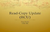 Read-Copy Update (RCU)