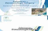 Advances in Dermatologic Surgery - Florida Society-Dermatologic