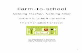 Farm to School Implementation Handbook - South Carolina