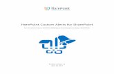 HarePoint Custom Alerts for SharePoint -