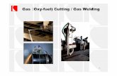 Gas cutting method