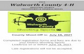2021 Walworth County 4-H