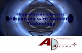 High-Power Electric Propulsion with VASIMR® Technology