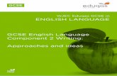 GCSE English Language Component 2 Writing: Approaches and ...