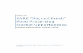 FoodMech, LLC SARE “Beyond Fresh” Food Processing Market ...