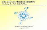 D2E GIS Coordination Initiative