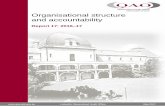 Organisational structure and accountability