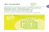 American Society of Tropical Medicine and Hygiene: 2021 ...