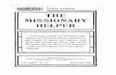 3 9002 09900 9129 THE MISSIONARY HELPER