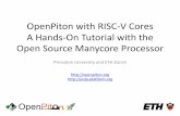 OpenPiton with RISC-V Cores A Hands-On Tutorial with the ...