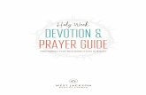 Holy Week Devotion and Prayer Guide