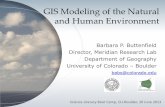 GIS Modeling of the Natural and Human Environment