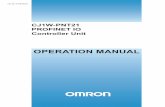 CJ1W-PNT21 Operation Manual - Omron