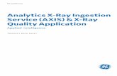 Analytics X-Ray Ingestion Service (AXIS) & X-Ray Quality ...
