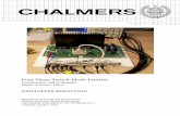 Four Phase Switch-Mode Inverter - Chalmers