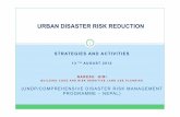 URBAN DISASTER RISK REDUCTION - Flagship 4