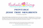 PRINTABLE JESSE TREE ORNAMENTS