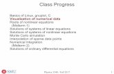 Class Progress - SMU