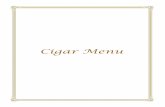 Cigar Menu - gahamaterrace.com