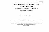 The Role of Political Parties in Parish and Town Councils