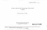 International Energy Annual 1995