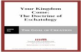 Your Kingdom Come: The Doctrine of Eschatology
